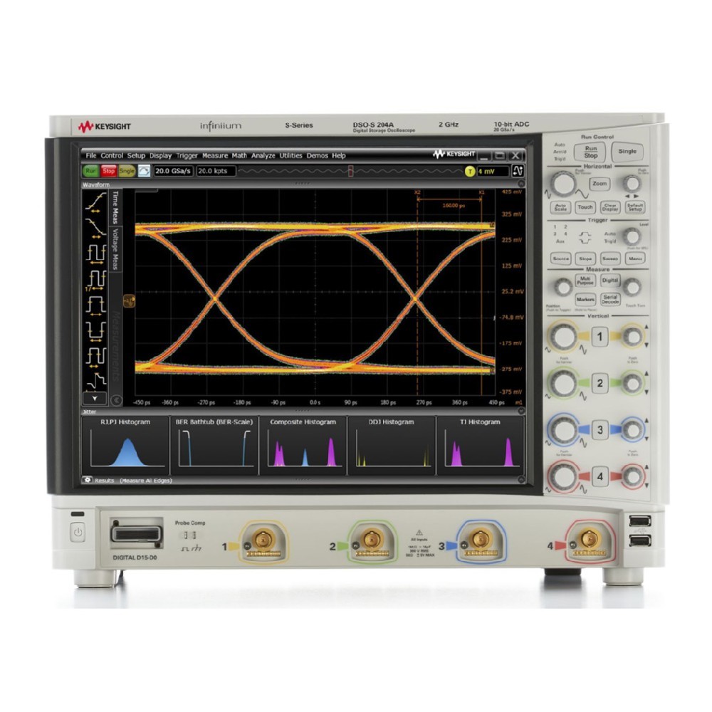 DSOS204A 高清晰度示波器：2 GHz，4 个模拟通道