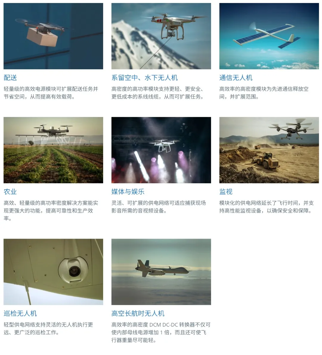 什么样的电源设计，能让无人机载荷更大、飞得更远？