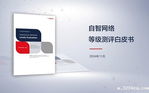 TM Forum与华为等联合发布《自智网络等级测评白皮书》