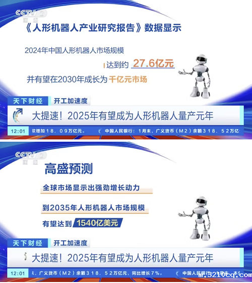 我国已成为全球领先的人形机器人生产国 去年市场规模达27.6亿元