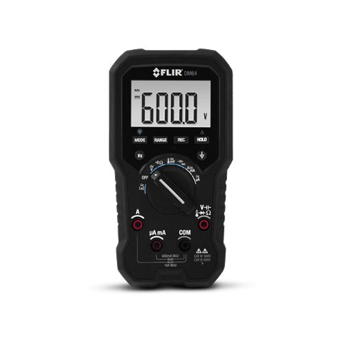 FLIR DM64暖通空调专用真有效值数字万用表