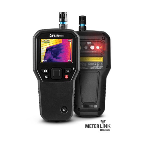FLIR MR277搭载干湿球湿度计和MSX®红外热像仪的建筑物检测系统